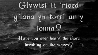 Y Forforwyn  Gwyneth Glyn geiriau  lyrics [upl. by Ringler]