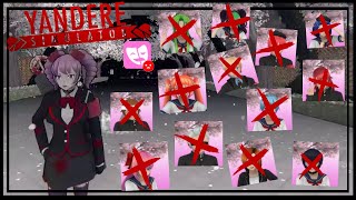 Kizana Eliminates the Drama Hat4rs  Yandere Simulator Mission Mode [upl. by Ardnaeed]