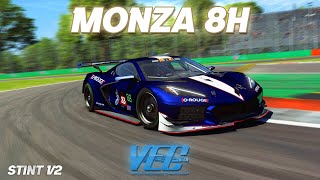 Last push before the winter break  VEC Monza 8H  Division 1  Brabham Motorsports 83 GT3 [upl. by Josee]