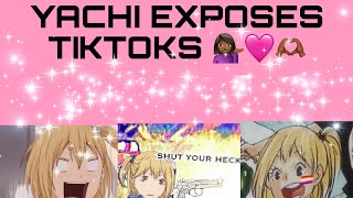 Yachi exposes tiktoks 🫶🏾 haikyuu text [upl. by Boycey]