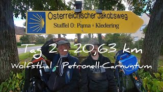 WmW  S0 Tag 2  Von Wolfsthal nach PetronellCarnuntum [upl. by Llirrehs]