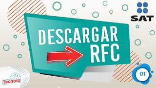 Como descargar mi RFC desde el portal del SAT  2021 [upl. by Etan]