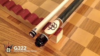 McDermott G322 Wildfire Pool Cue [upl. by Mutat920]