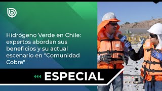 Hidrógeno Verde en Chile expertos abordan sus beneficios y su actual escenario en quotComunidad Cobrequot [upl. by Neirda323]