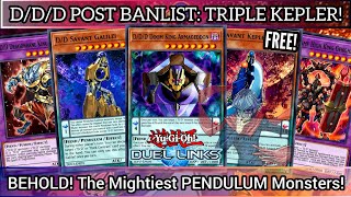 DDD POST BANLIST KEPLER is FREE AKABA REIJI is back at it again YuGiOh DUEL LINKS [upl. by Cahilly]