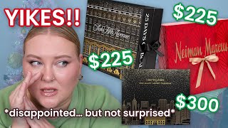 I Spent 800 on 3 MORE Luxury Beauty Advent Calendars [upl. by Almeeta]