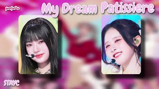 STAYC My Dream Patissiere Original IU Voice Combination A Different Member Sing in Each Ear [upl. by Ardnuahc]