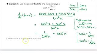 35 Derivatives of Trigonometric Functions Example 4 [upl. by Pablo]