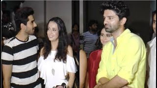 Sanaya Irani and Mohit Sehgal पहुंचे Barun Sobti की Film Tu Hai Mera Sunday देखने [upl. by Hillell]