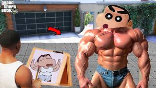 Franklin Draw The Weakest To Strongest Ever SHINCHAN In GTA 5  GTA 5 New [upl. by Deery146]