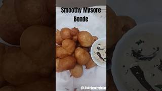 Smooth and delicious Mysore Bonda lilkitchenbyshabz food cooking trendy indianfood howtomake [upl. by Rolandson]