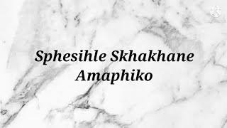 Sphesihle Skhakhane  Amaphiko Instrumental amp Lyrics [upl. by Sidwohl]