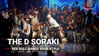 THE D SORAKI 🇯🇵 at Red Bull Dance Your Style  World Finals  stance [upl. by Millman]