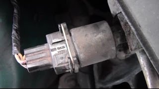 How to Remove Install Power Steering Pressure Switch [upl. by Enitsyrk]