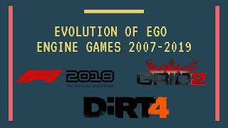 Evolution of Ego Engine Games 20072019 [upl. by Noyrb]