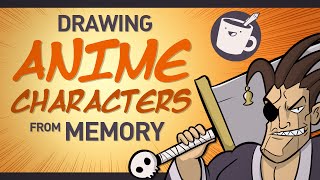 3 Artists Draw Anime Characters From Memory [upl. by Gabrielle]