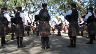 Alberta Caledonia Pipe Band Costa Mesa 2013 Medley [upl. by Giwdul]