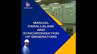 Manual Paralleling and Synchronization of generators onboard [upl. by Ztnarf]