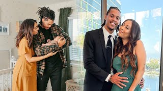 Sydel Curry Shares Family Photo With Her Newborn Baby And Husband Damion Lee She Looks Gorgeous [upl. by Burd]