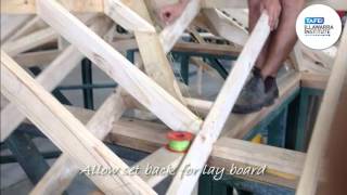 Scotch valley roof buildingeducation diy carpentrytips building [upl. by Aicilev]