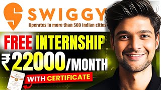 Swiggy Internships 2024  200 Vacancies  Online Internships  Free Internship with Certificate [upl. by Mohr]