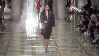 Irina Shayk Vittoria Ceretti and more on the runway for the Bottega Veneta Fashion Show in Milan [upl. by Finley]