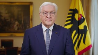 Bundespräsident Steinmeier Demonstrationen gegen Rechts „machen uns allen Mut“ [upl. by Akemihs]