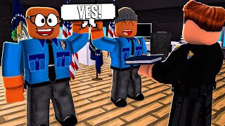 2 PLAYER ROBLOX POLICE ACADEMY Roblox Roleplay Police Tycoon [upl. by Witcher]