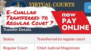 E Challan sent to Regular CourtNow Pay Online [upl. by Siraj28]