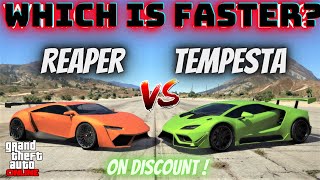 REAPER VS TEMPESTA GTA Online  Which is Faster [upl. by Najar]