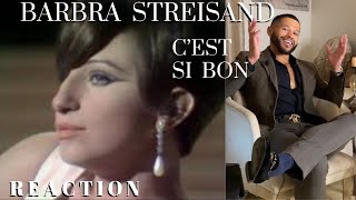 Barbra Streisand  C’est Si Bon REACTION [upl. by Neiman]