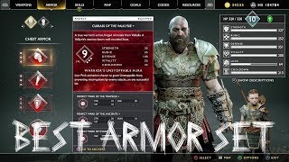 Best Armor Set Show Case  God of War New Game Plus [upl. by Gael136]