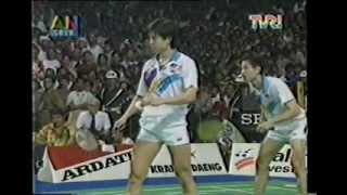 Final Thomas Cup di Jakarta Indonesia VS Malaysia  ANteveTVRI 21 Mei 1994 Part 3 [upl. by Rafaelita]