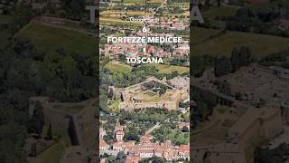 6 Fortezze Medicee Toscana 🇮🇹 Vista Aerea • Google Earth [upl. by Civ554]