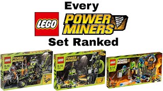 Every LEGO Power Miners 20092010 Set Ranked [upl. by Errecart677]