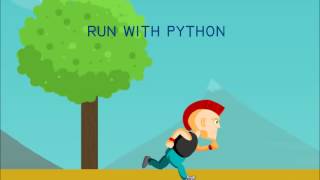 Run With Python  Python game made using pygame and arduino [upl. by Barraza]