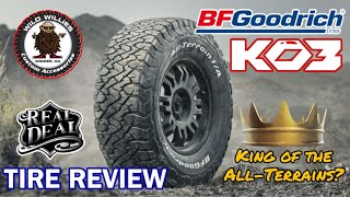 NEW BFGoodrich KO3 All Terrain Tire ReviewIS IT THE NEW KING [upl. by Alur]