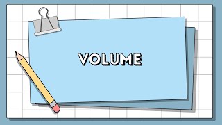 Quick Revision Volume [upl. by Marshall]