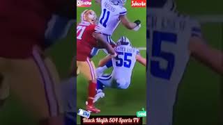 Cowboys Fans Are Blaming 49ers T Trent Williams For Potentially Ending Leighton Vander Esch Career [upl. by Anailuy761]