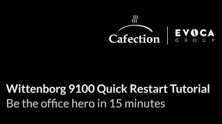 Wittenborg 9100  Howto  Quick Restart [upl. by Llerref]