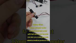 mini coreless brushless gear encoder motorttmotordcmotorengineeringrobotmedicalelectronics [upl. by Assisi44]