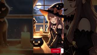 🌙✨ A Cozy Halloween Lofi Night🕯️shorts lofi lofimusic short lofishort halloween halloweenlofi [upl. by Aihsenad]