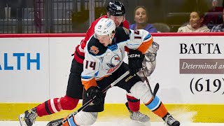 Recap San Diego Gulls vs Charlotte Checkers 1115 [upl. by Lleda]