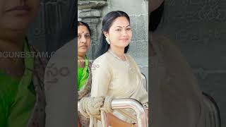 Actress Suhasini With Mother In Tirumala Queue [upl. by Mita]