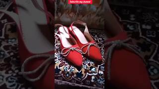 New Heel Sandal 👠Design Red Juti Design viral ytshorts shorts trending reels videos juti [upl. by Enellek384]