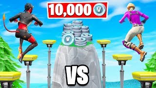 50 LEVEL Deathrun Winner Gets 10000 VBucks Fortnite Creative Challenge [upl. by Lleynad]