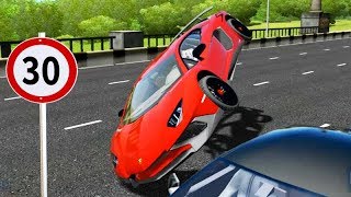 O ACIDENTE de LAMBORGHINI  City Car Driving [upl. by Leor]