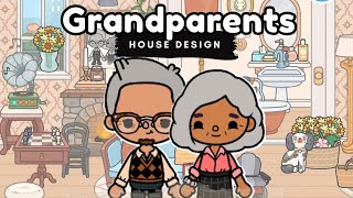 VINTAGE GRANDPARENTS HOUSE DESIGN  Toca Life World [upl. by Lacefield29]