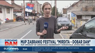 MUP zabranio festival quotMirdita  dobar danquot [upl. by Clevie924]