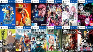 Top 25 Best Anime Games for PlayStation 4 and PlayStation 5  ps4 amp ps5 anime games [upl. by Burley]